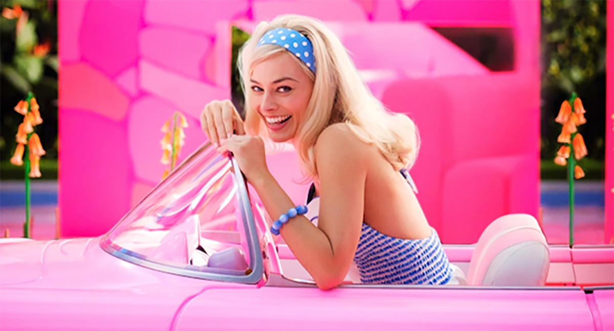 Margot Robbie as Barbie in the Barbie Movie (2023)