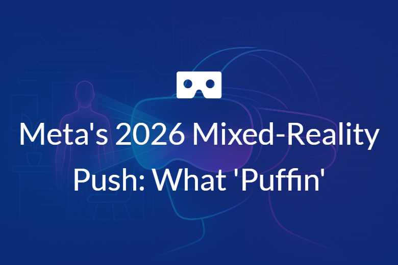 Meta's 2026 Mixed-Reality Push: What 'Puffin'